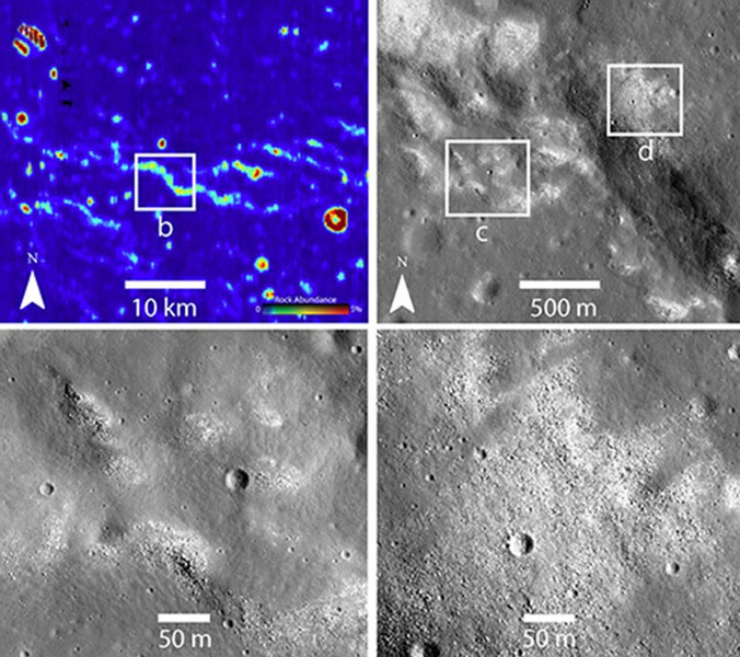 На Луне обнаружены признаки тектонической активности