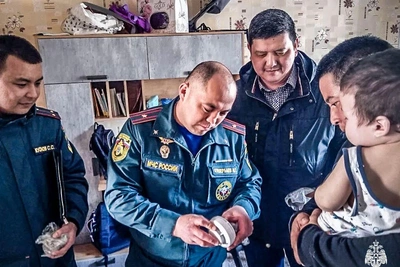 Профилактика пожаров в многодетных семьях Красного Яра