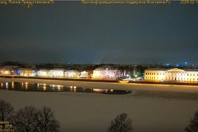 В Петербурге потеплело после прихода облаков