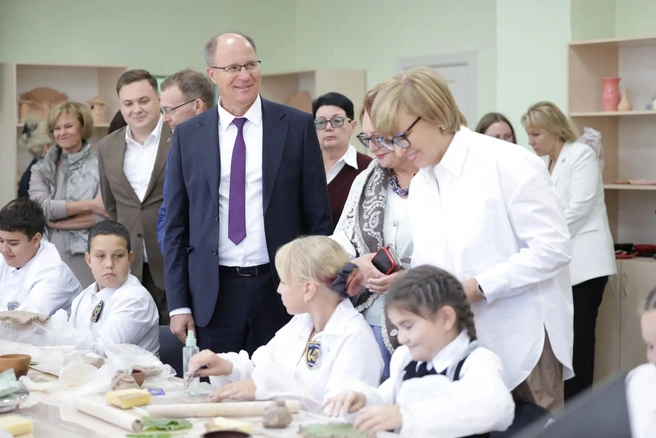 В Синем Бору открылся детский центр «Магия глины» | Источник: pravmin.gov74.ru