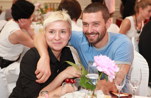 Владимир Кристовский с бывшей женой Валерией