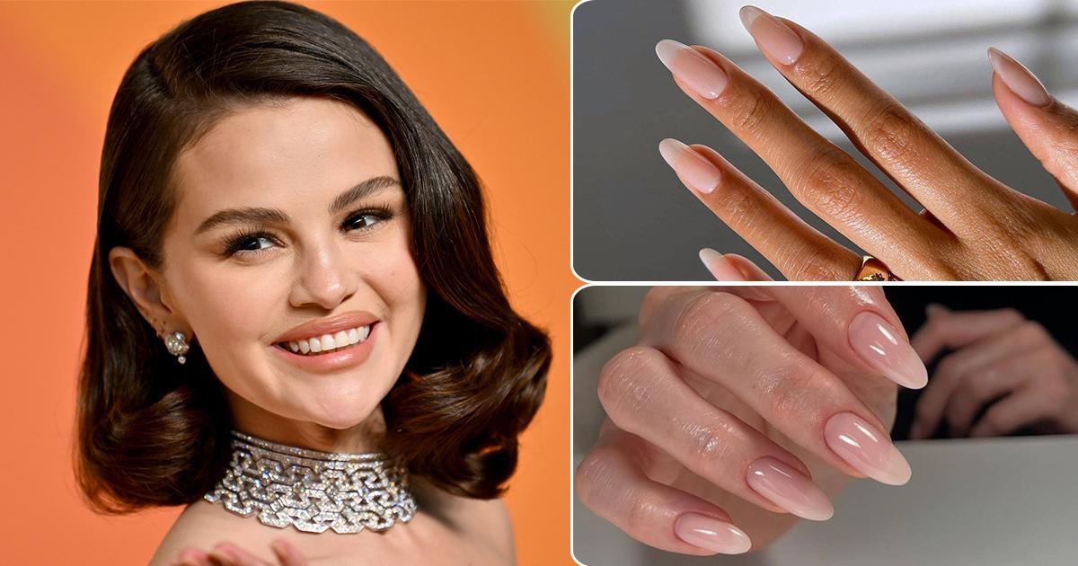 Lip Gloss Nails: новый маникюр Селены Гомес, который захочется повторить каждой