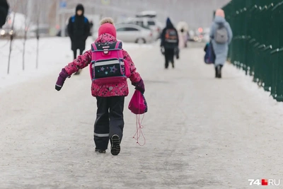В ХМАО из-за морозов школьников оставили дома