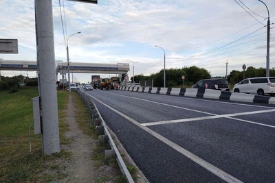 Дорогу до Толмачёво отремонтировали за 10 дней