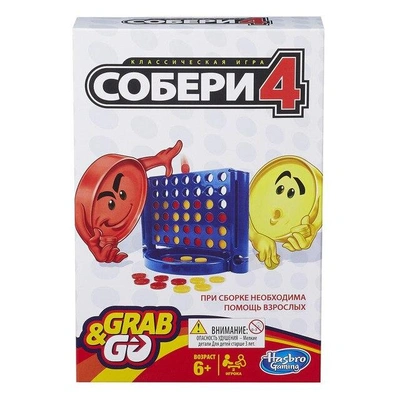 Игра дорожная Собери 4 HASBRO