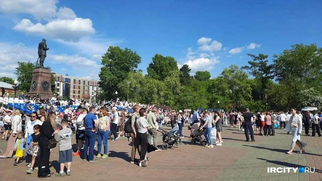 Площадка фестиваля «Музыка моего города» | Источник: Виктор Лучкин / «ИрСити»
