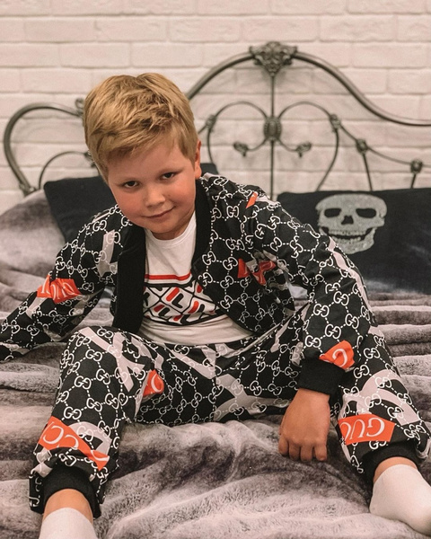 Евгения Феофилактова рассказала, что ее 6-летний сын растет модником ...