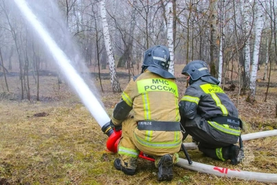 Учения спасателей в Кургане: как тушили пожары