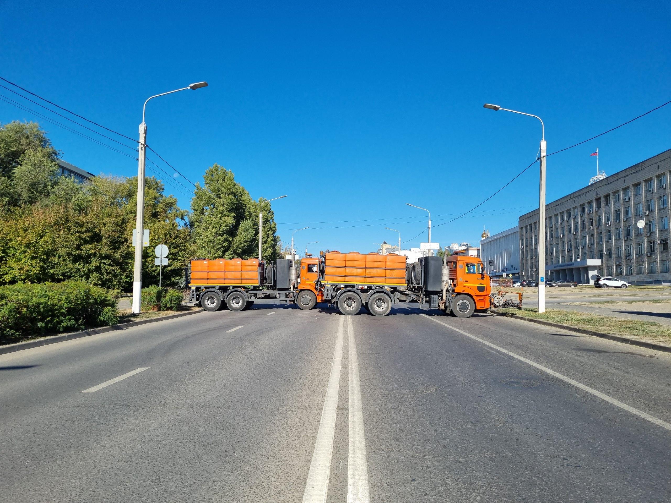 В Волгограде перекрыли Нулевую продольную