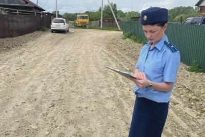 Дорогу в Зее отремонтировали после того, как мальчик увяз в грязи
