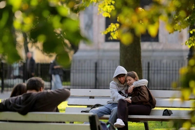 Теплая среда в Петербурге: +18°C и солнце