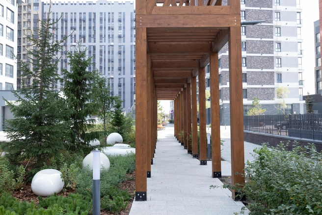 Рядом с озером Алебашево завершили строительство ЖК «Дивный квартал у озера» | Источник: Евгений Шаров