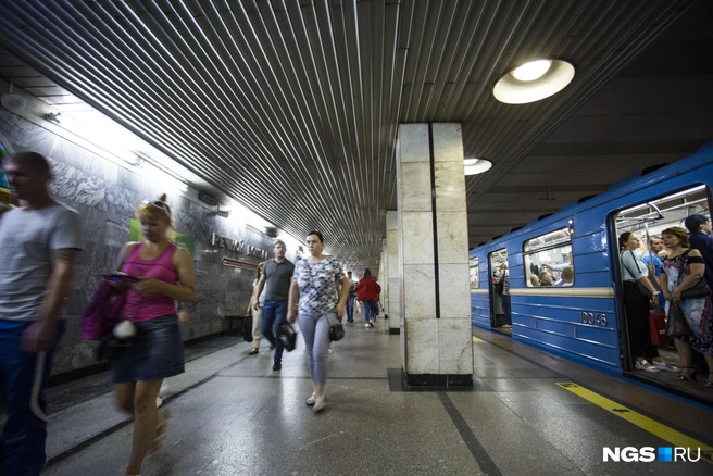 Самый длинный перегон метро в Новосибирске «Речной вокзал»&nbsp;— «Студенческая» | Источник: Густаво Зырянов / NGS.RU