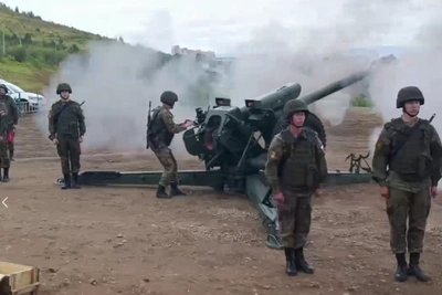 Три выстрела из гаубицы прозвучат в Чите 23 февраля