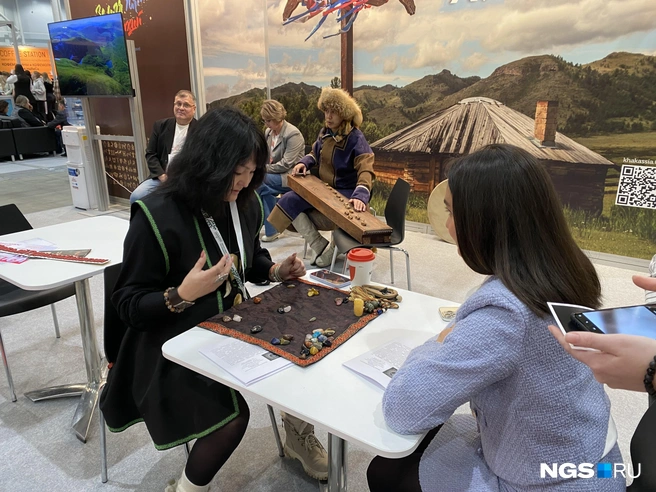 Стенд Хакасии  | Источник: Стас Соколов / NGS.RU