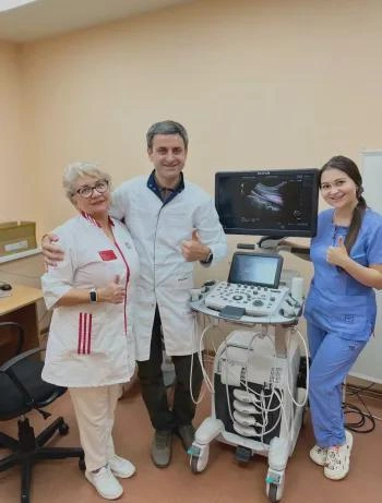 Уфимская детская поликлиника №5 получила новый УЗИ-аппарат | Источник: health.bashkortostan.ru