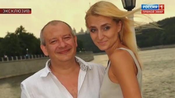 Дмитрий Марьянов с женой Ксенией