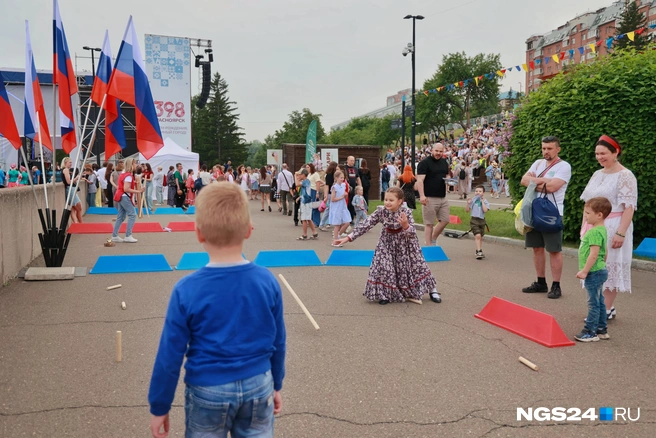 Городки | Источник: Мария Ленц / NGS24.RU