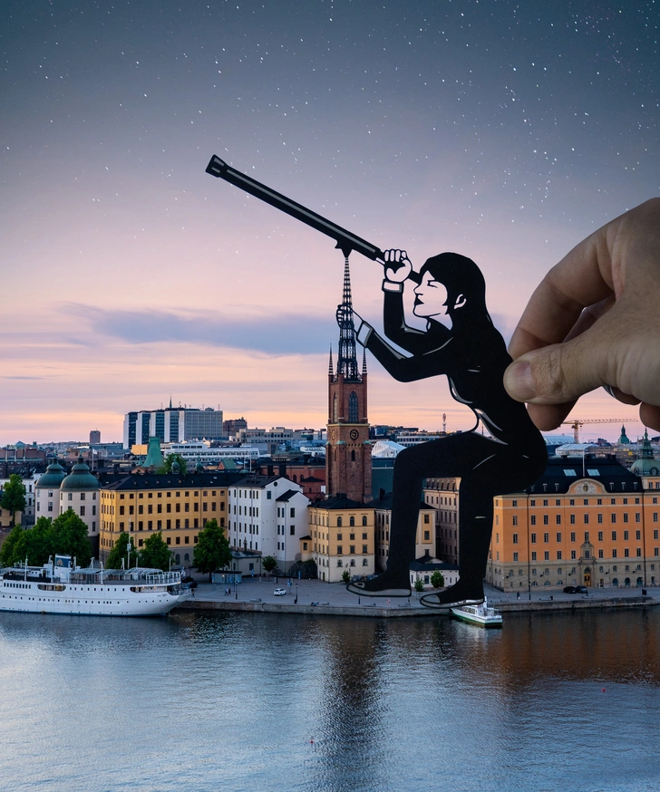 Radisson Collection Strand Stockholm глазами художника Рича Маккора (Paperboyo). | mydecor.ru