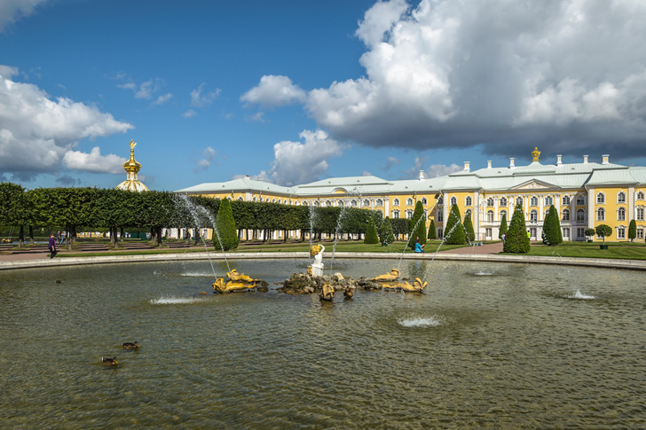 В Петергофе открылся после реставрации Верхний сад