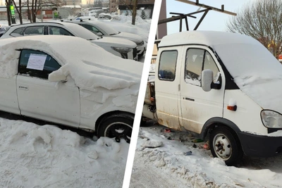 Covered in Rust: Two Abandoned Cars Found in Kalininsky District