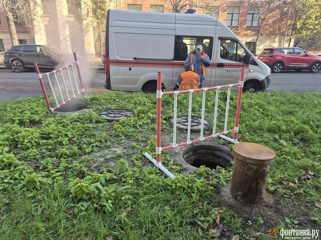 Больше 100 домов на Васильевском острове остались без отопления и горячей воды | Источник: Николай Кудин / FONTANKA.RU