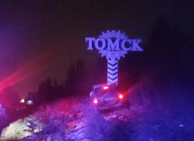 ДТП произошло поздно вечером 8 октября | Источник: пресс-служба Госавтоинспекции Томской области