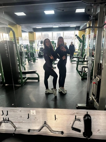 В перерыве между подходами к спортивным снарядам | Источник: личный архив Марии Липатовой