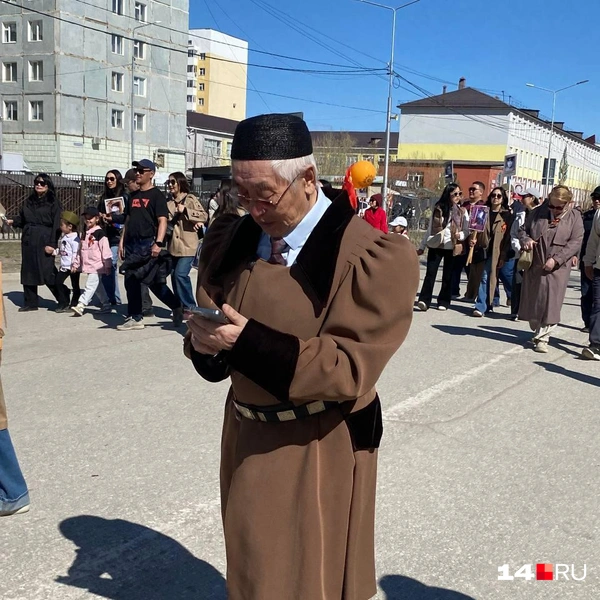 Также приятно видеть людей в якутских традиционных костюмах | Источник: Надежда Ефимова / 14.RU