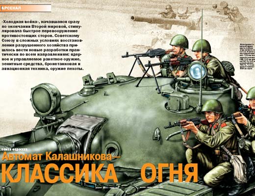 Автомат Калашникова — классика огня