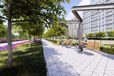 Аллею чернобыльцев в Петербурге благоустроят за 78,7 млн