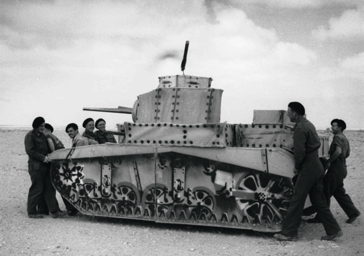 Макет танка, Вторая мировая война