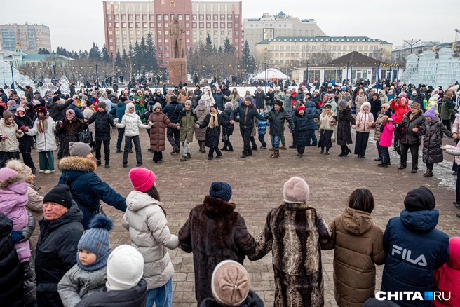 Гуляния продляться до 16:00 | Источник: Олег Фёдоров / CHITA.RU