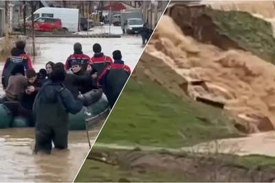 Прорыв дамбы в Дагестане: тысячи эвакуированы