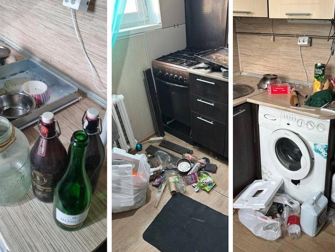 Владелица не узнала свою квартиру после визита арендаторов | Источник: Читатель E1.RU