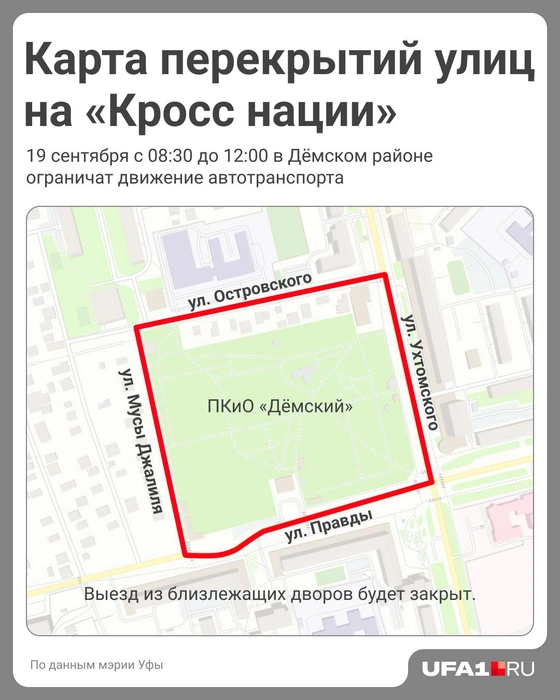 Карта перекрытия | Источник: Городские медиа