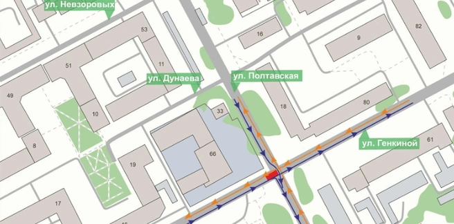 Схема проезда | Источник: администрация Нижнего Новгорода