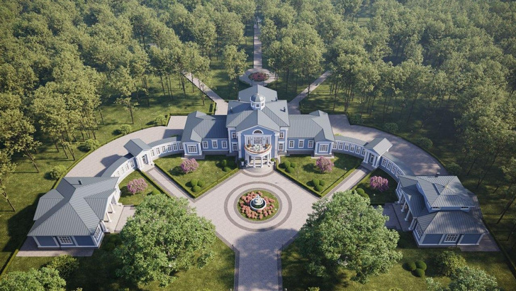 Как выглядит дворянская усадьба генерала Иванова: зал для антиквариата, фонтан, как в Царском селе, и вид на Волгу