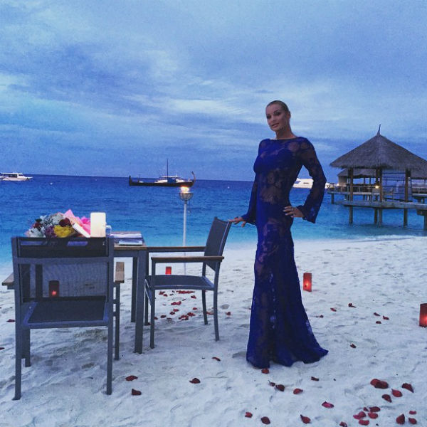Балерина призналась, что в недавнем отпуске на Мальдивах с ней был тот самый мужчина, с которым в данный момент ее связывает роман