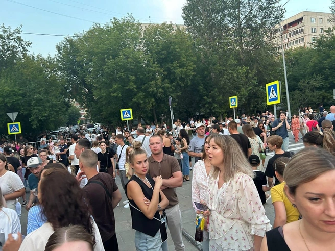 Концерт Гагариной собрал несколько тысяч человек | Источник: Елена Познахарева / 72.RU