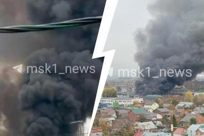 Пожар на складе в Подольске: эвакуация и пострадавшие