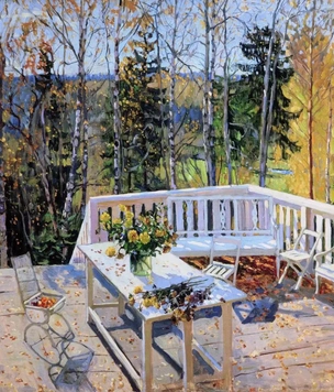 12 известных картин русских художников на тему осени и места, где они созданы