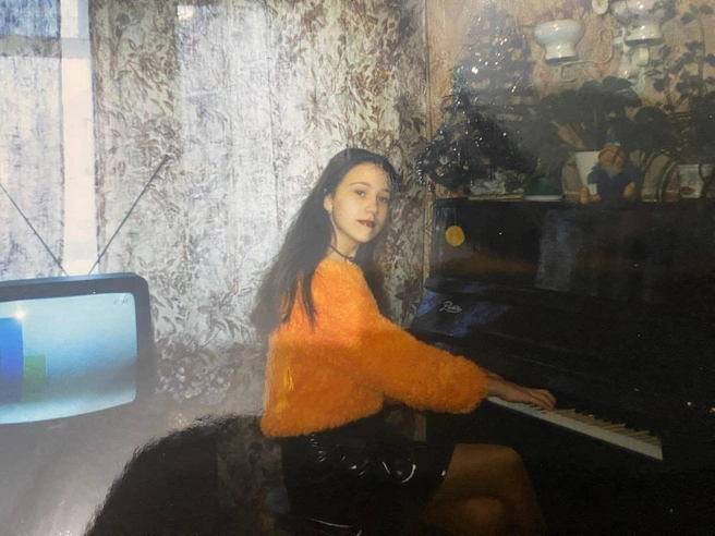 Массивный инструмент брали напрокат  | Источник: из семейного архива Олеси Яппаровой