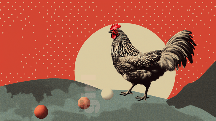 Нейросеть отвечает: что появилось раньше — курица или яйцо?