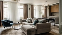 Вне времени и трендов: квартира 102 м² в Москве