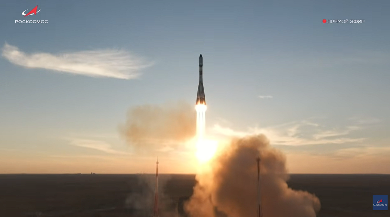 Корабль «Прогресс» стартовал с космодрома Байконур. Посмотрите, как это было