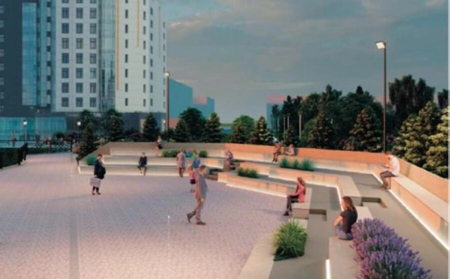 Амфитеатр будет? Да, должны сделать  | Источник: администрация города Тюмени