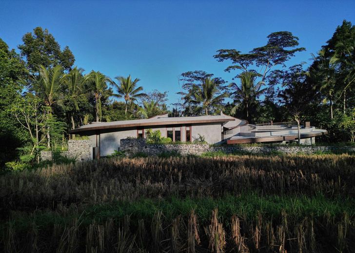 Необычный дом-«петля» архитектора Алексиса Дорнье на Бали