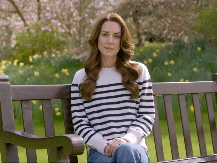 Кадр из официального видеообращения Кейт Миддлтон (22 марта, 2024 год)