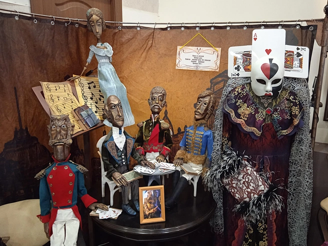 В музее театра собраны куклы, блиставшие на сцене в прежние годы | Источник: Дмитрий Сильнов / 173. RU